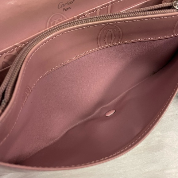 Cartier Pink Patent Leather Wallet - Picture 8 of 13
